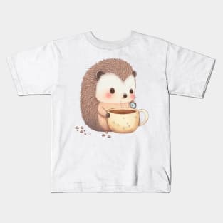 Hedgehog Cute kawaii Kids T-Shirt